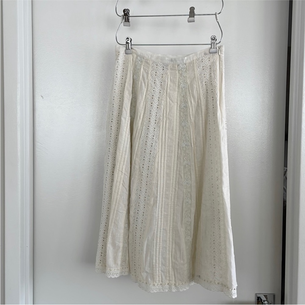Ralph Lauren eyelet skirt